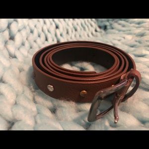 XL Brown Boho Faux Leather Belt